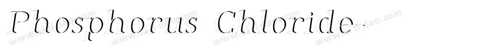 Phosphorus Chloride字体转换